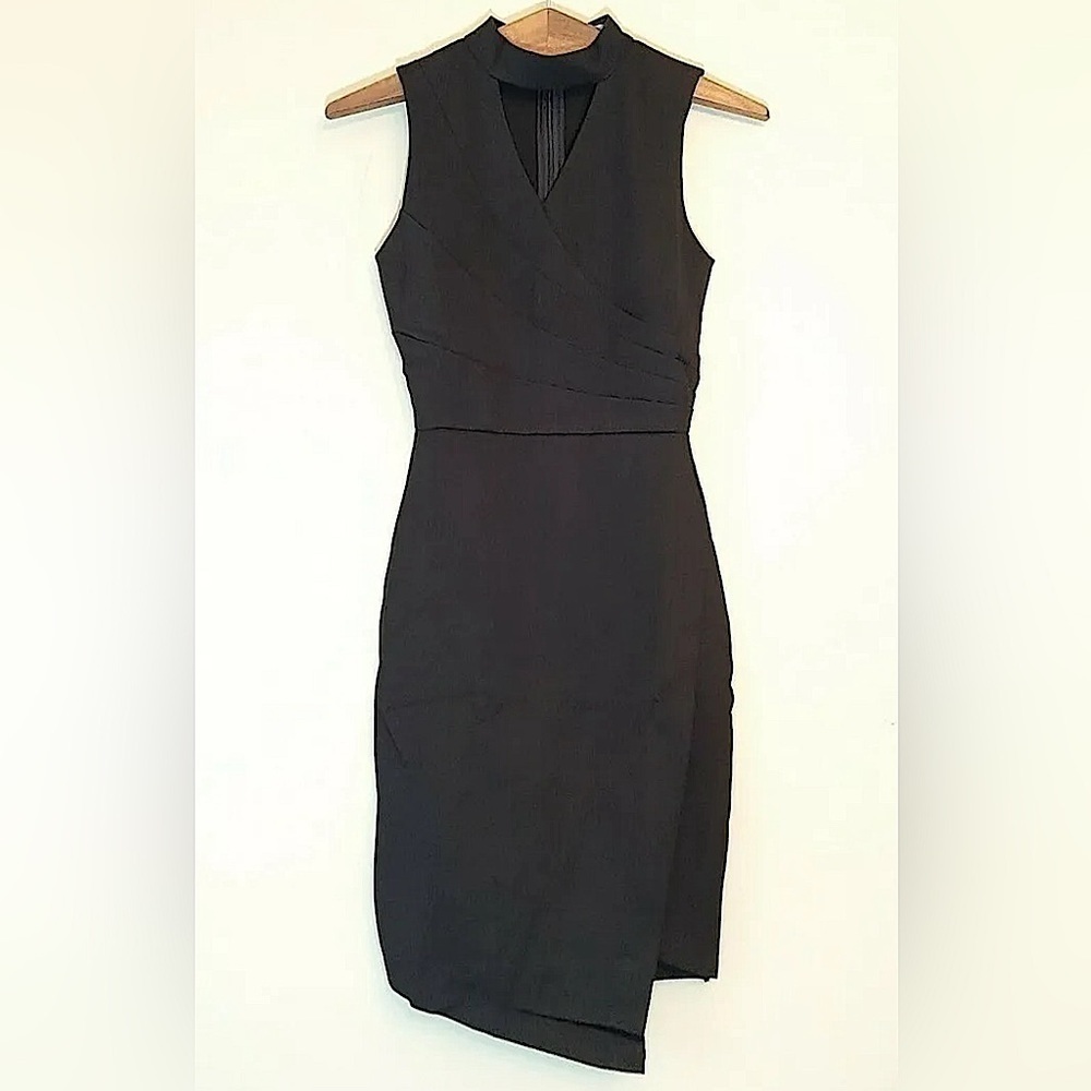 Little Black Dress High Neck Cutout ModCloth Mystic Urban Elegance Small